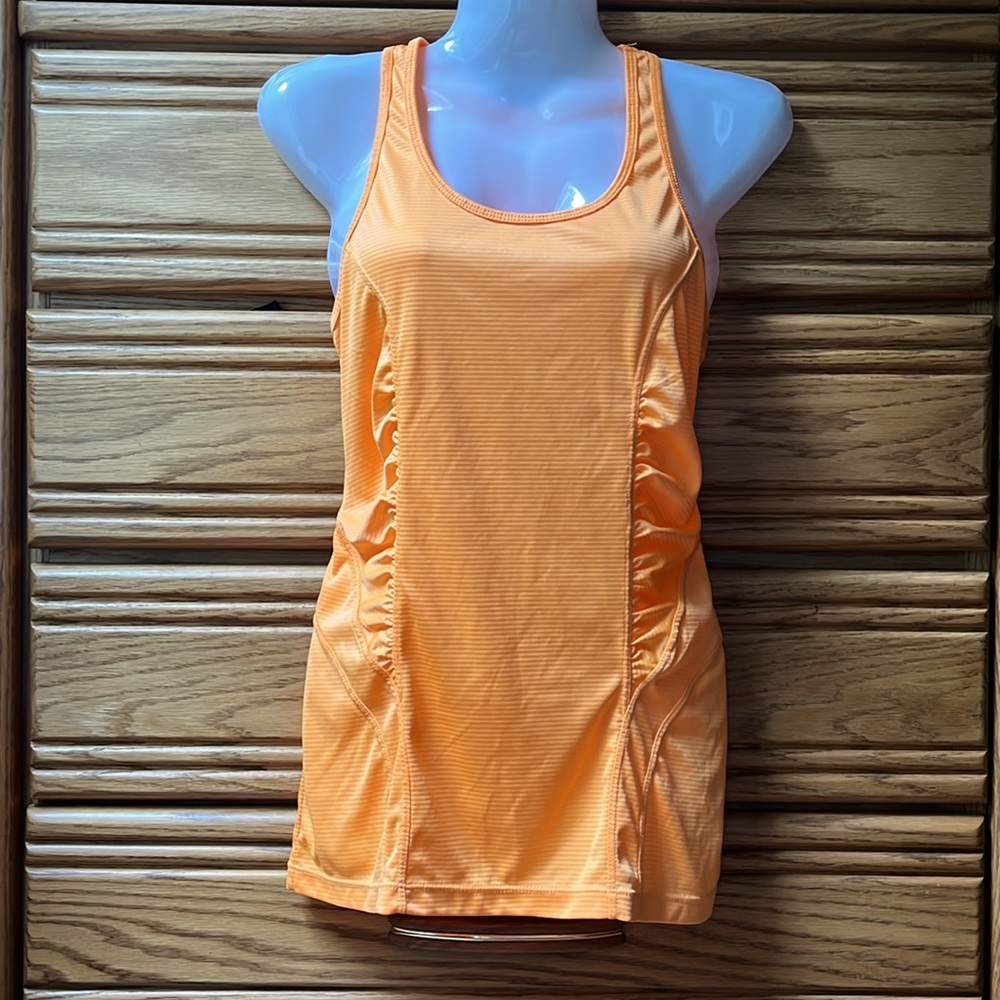 🛍️ MPG • Active Racerback Tank Top w/ Zippered Back Pocket • Size Small